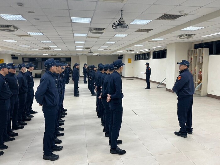 實習總隊幹部及第3、4梯次實習幹部基本教練及儀態訓練
