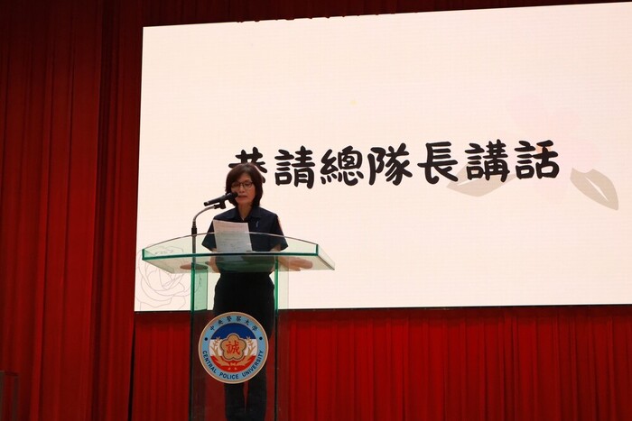 總隊長講話