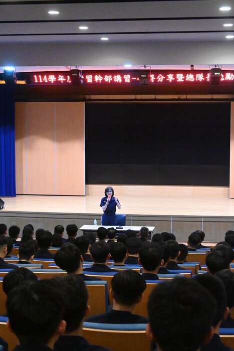 總隊長勉勵
