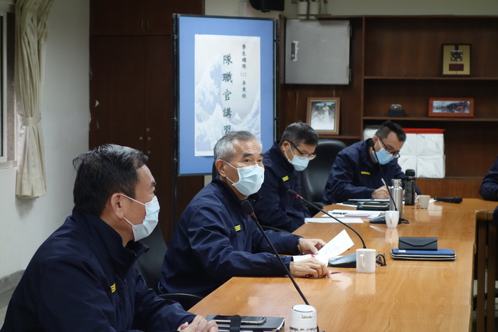 總隊師長重點提示。