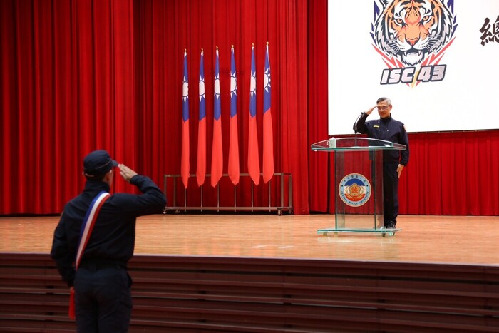 實習副總隊長行禮回報人數